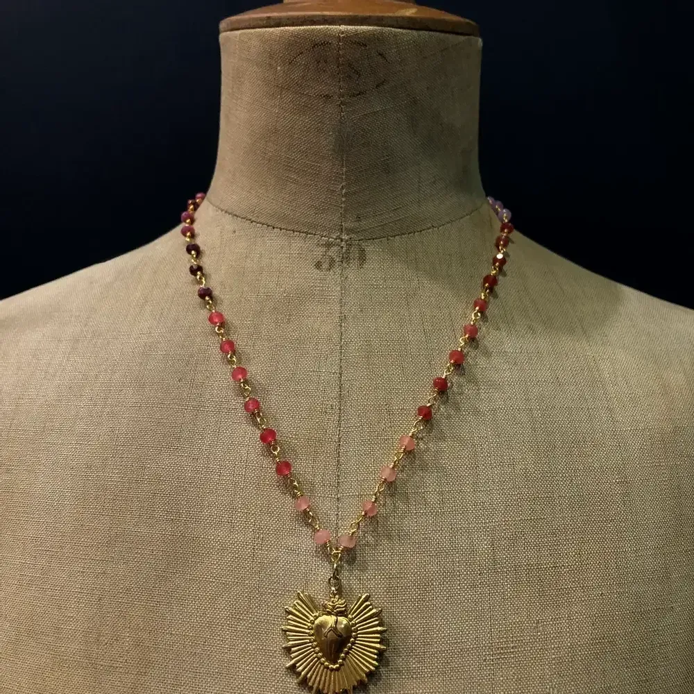 Jewelry - Necklace Benvolio - Pink Pearls - FASCINATO