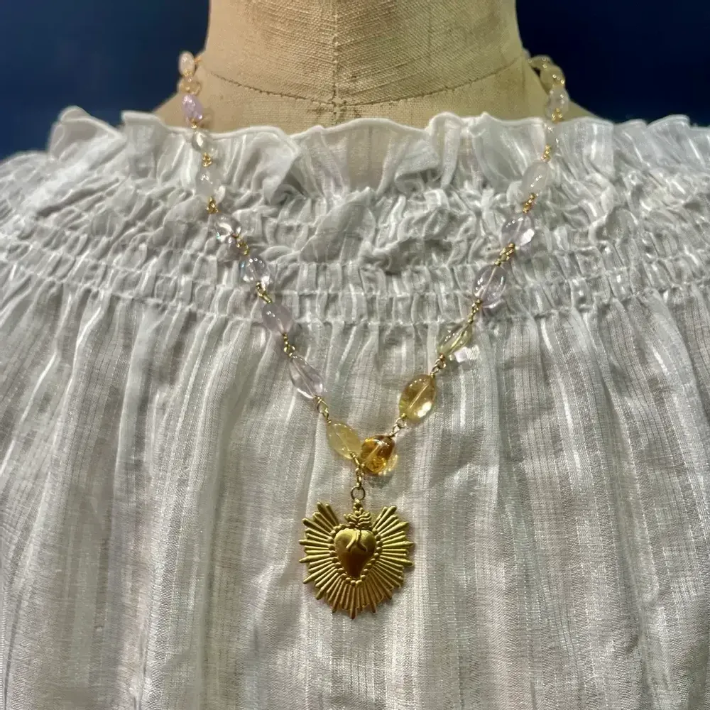 Jewelry - Necklace Benvolio - Fluotites - FASCINATO