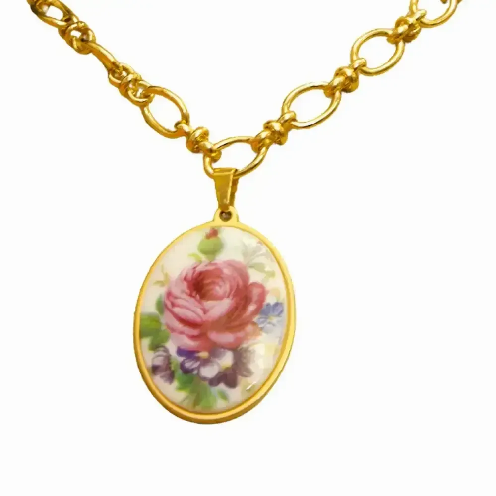 Jewelry - Necklace English Rose - Chain L - FASCINATO