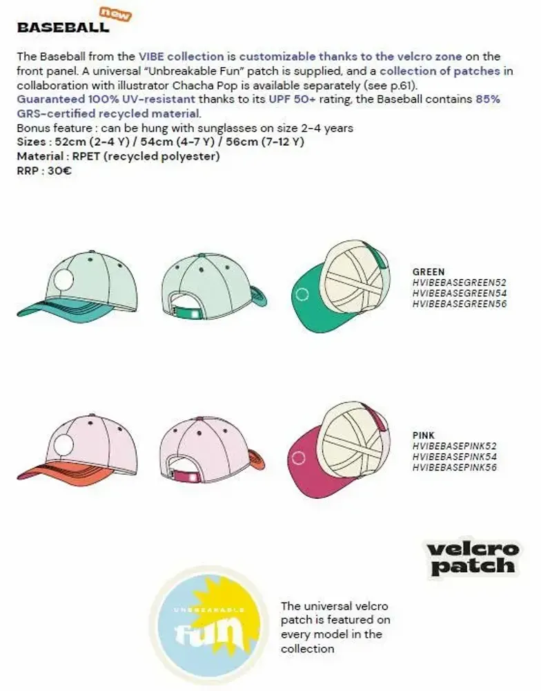 Kids accessories - Ki ET LA VIBE BASEBALL HAT - KI ET LA