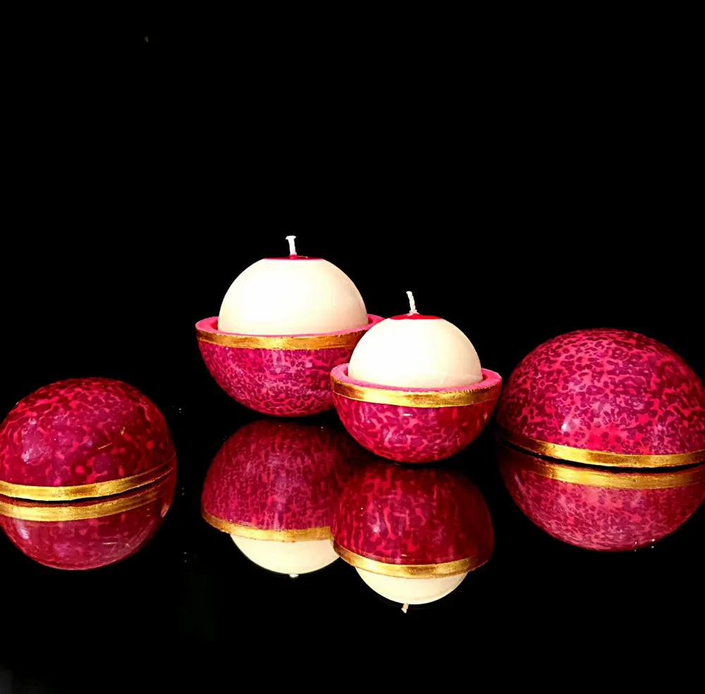 Gifts - Bollywood Jasmine Globe Candle - PONPON CURIOSITAS