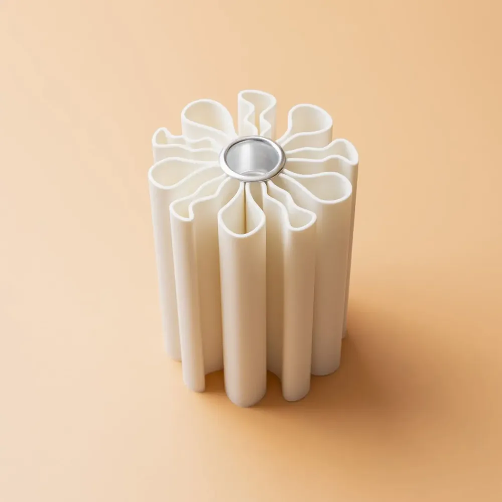 Design objects - small and large candle holder from the pedalo collection - ATELIER MAHD