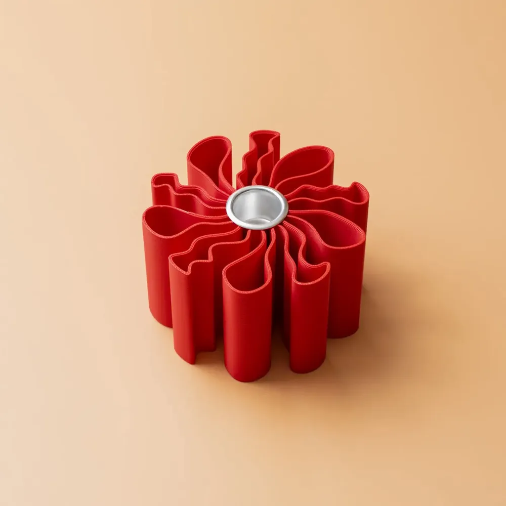 Design objects - small and large candle holder from the pedalo collection - ATELIER MAHD