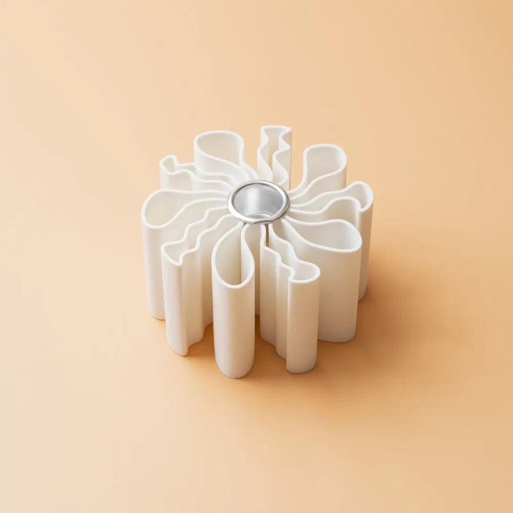 Design objects - small and large candle holder from the pedalo collection - ATELIER MAHD