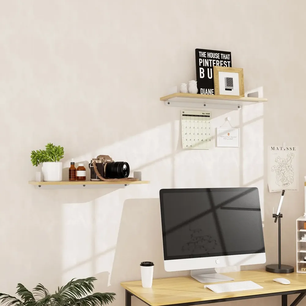 Etagères - KAPANOU étagères murales BBB08-White - KAPANOU