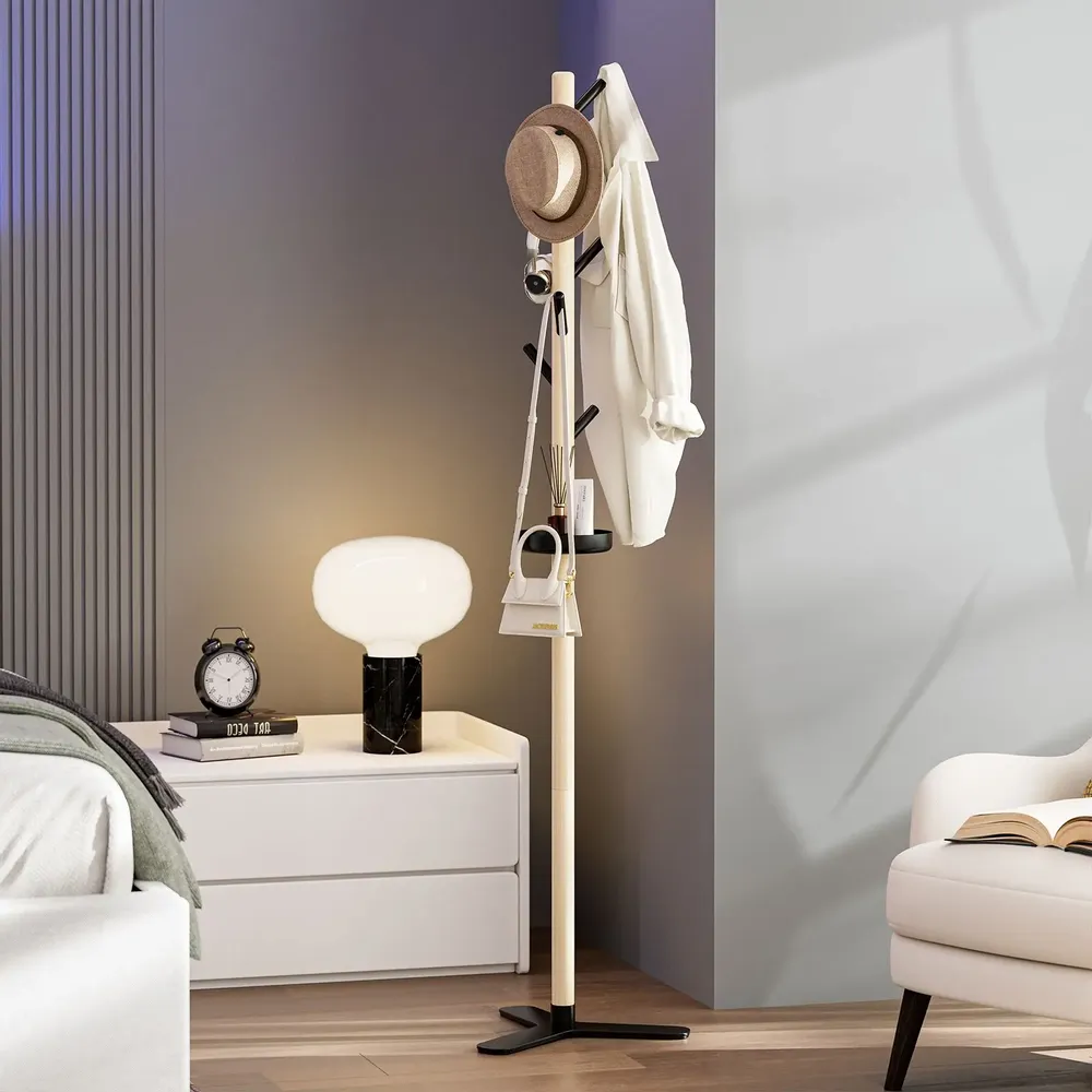 Shelves - KAPANOU Porte-manteau sur pied BBB11-Black - KAPANOU