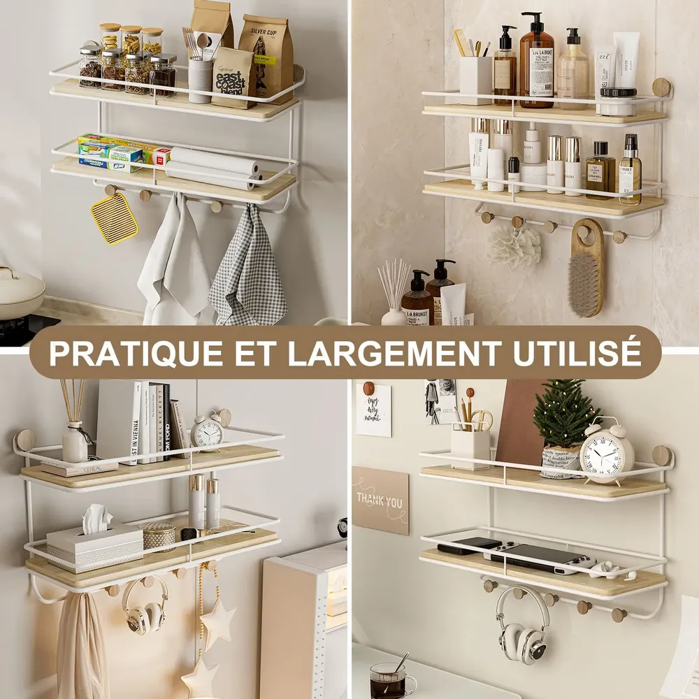 Shelves - KAPANOU floating shelf CCC003-W - KAPANOU