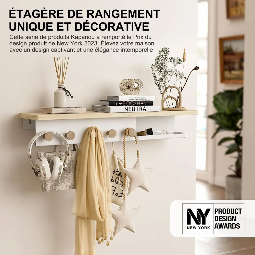 Shelves - KAPANOU floating shelf CCC004-W - KAPANOU