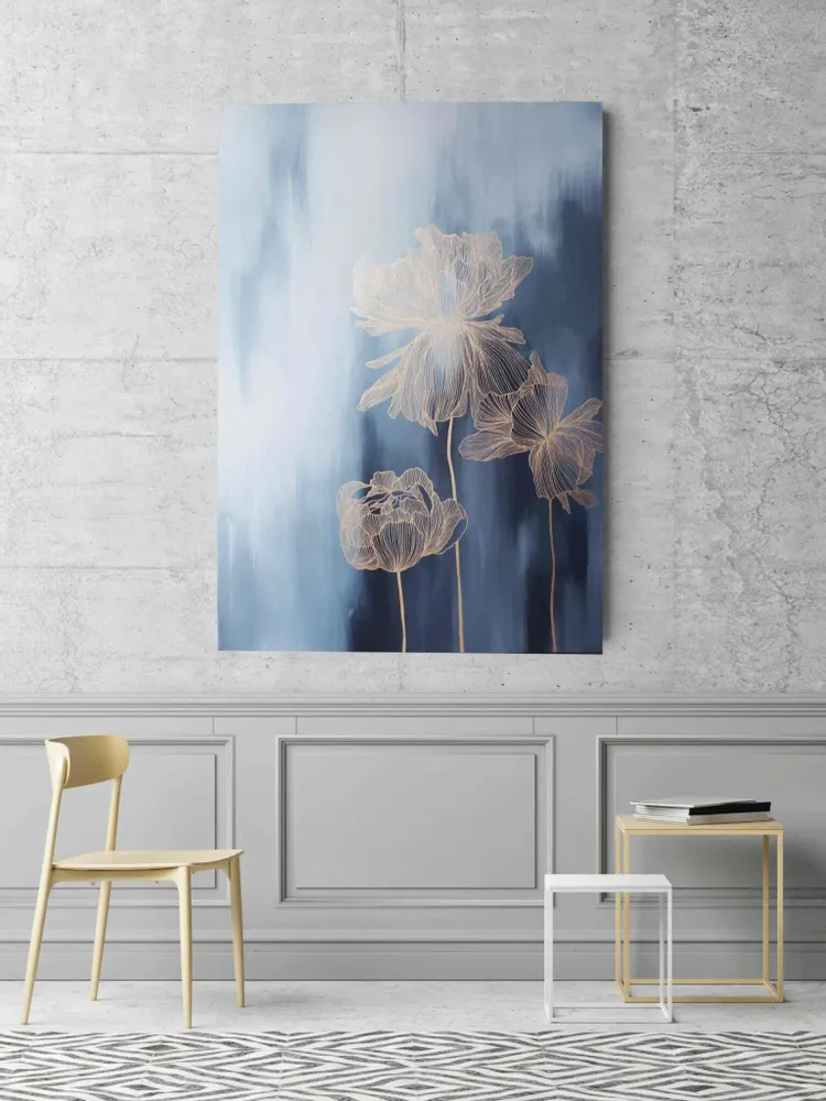Aménagements pour bureau - « Thinness » Série de peintures abstraites texturées faites à la main - MATISS ART STUDIO