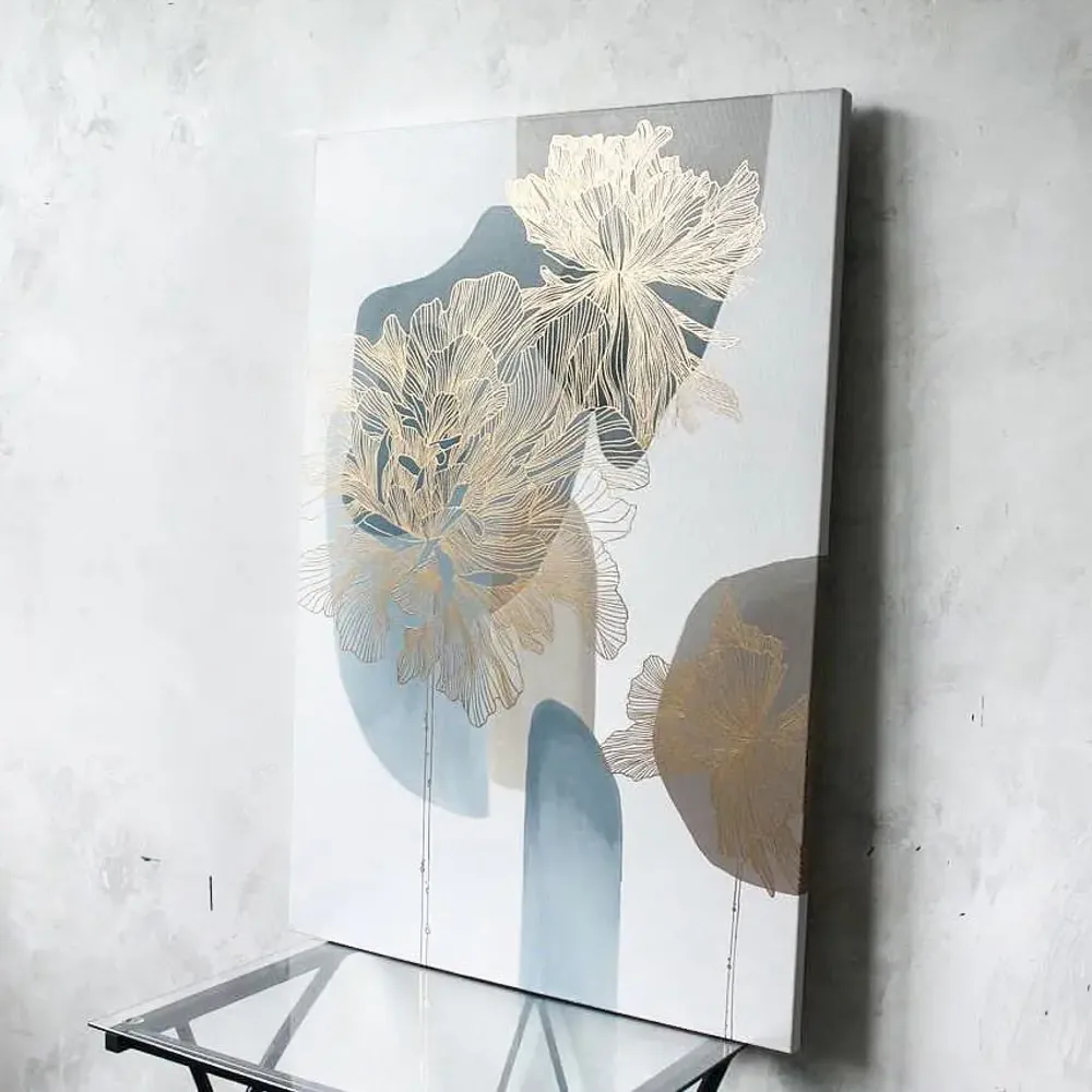 Aménagements pour bureau - « Thinness » Série de peintures abstraites texturées faites à la main - MATISS ART STUDIO