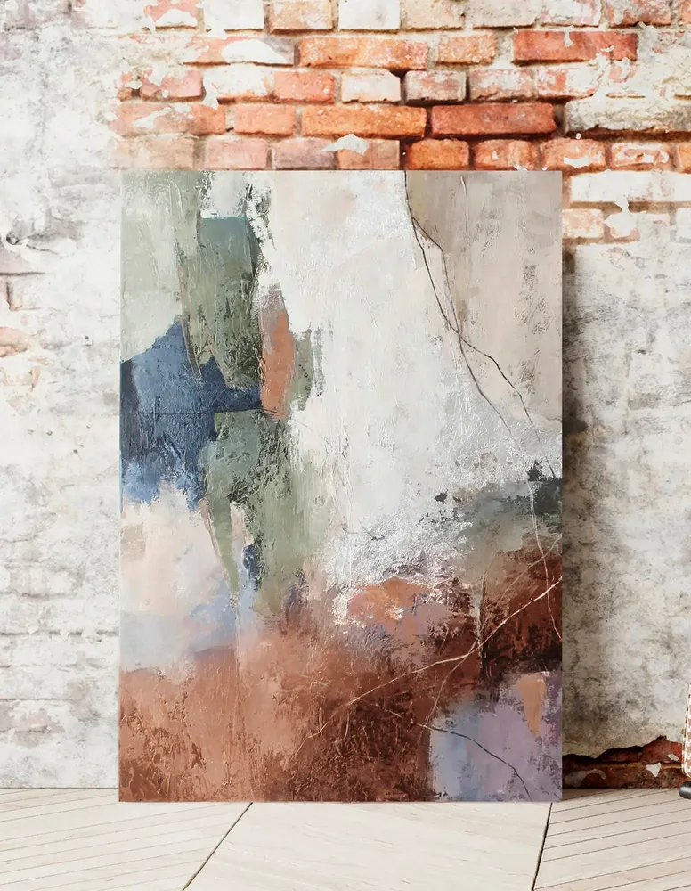 Aménagements pour bureau - « Brume » Série de peintures abstraites texturées faites à la main - MATISS ART STUDIO
