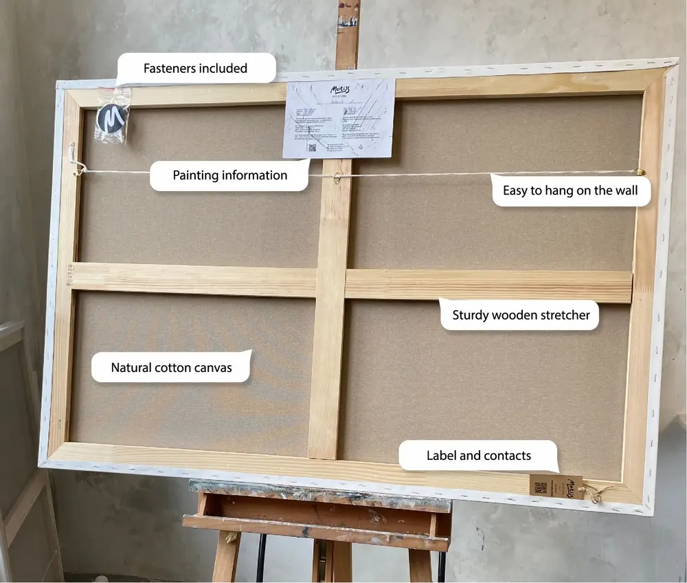 Office design and planning - « Desert » Series of handmade textured abstract paintings - MATISS ART STUDIO