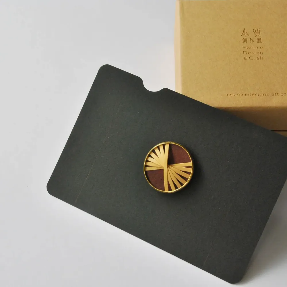 Broches - Bamboo accessories - TAIWAN CRAFTS & DESIGN