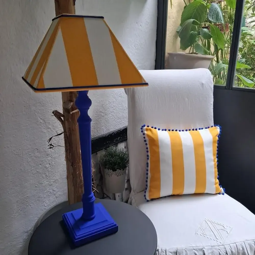Table lamps - Blue lamp - CÔTE OUEST DÉCO - PRO