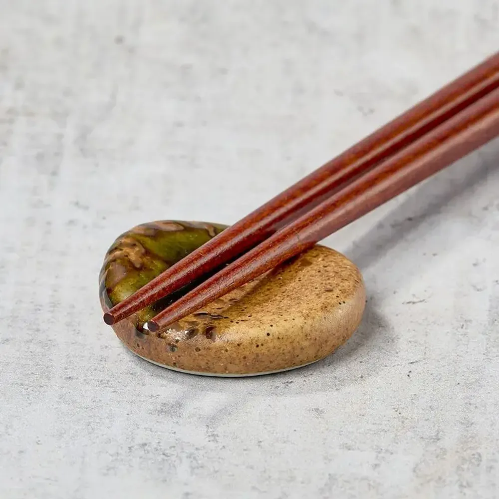 Cutlery set - Ceramic chopstick rest - NISHIKIDÔRI