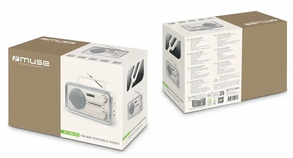 Enceintes et radios - RADIOS PORTABLES PREMIUM MF-060 - MUSE