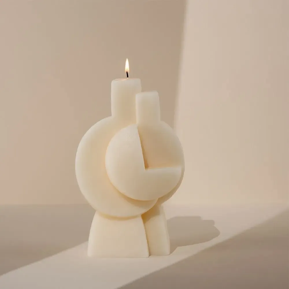 Candles - ENLACE.- Candle, based on the work by Sophie Bocher - ATELIER CIRE