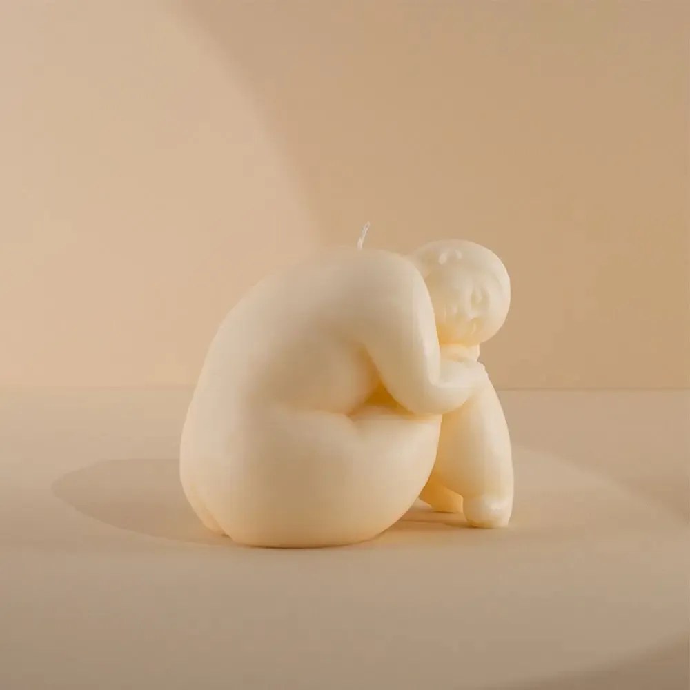 Candles - FANNY.- Candle, based on the work by Marie Saksik - ATELIER CIRE