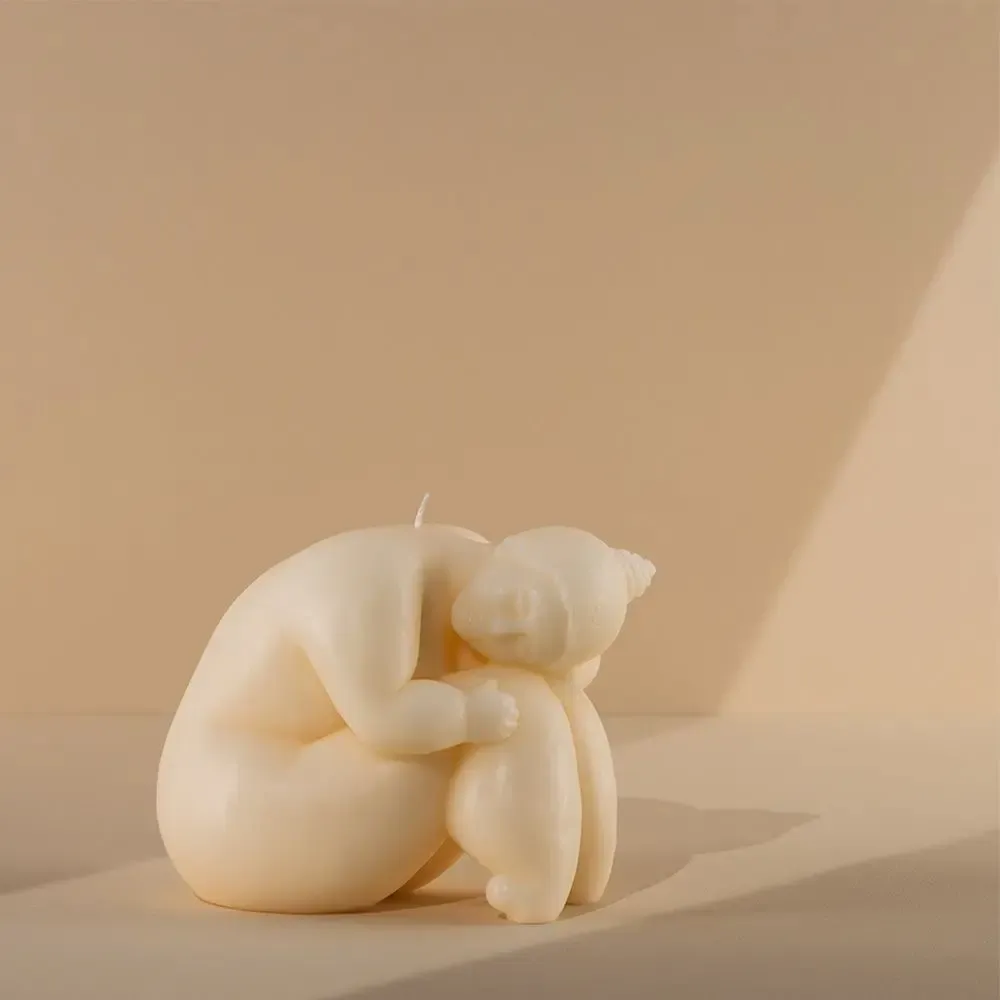Candles - FANNY.- Candle, based on the work by Marie Saksik - ATELIER CIRE