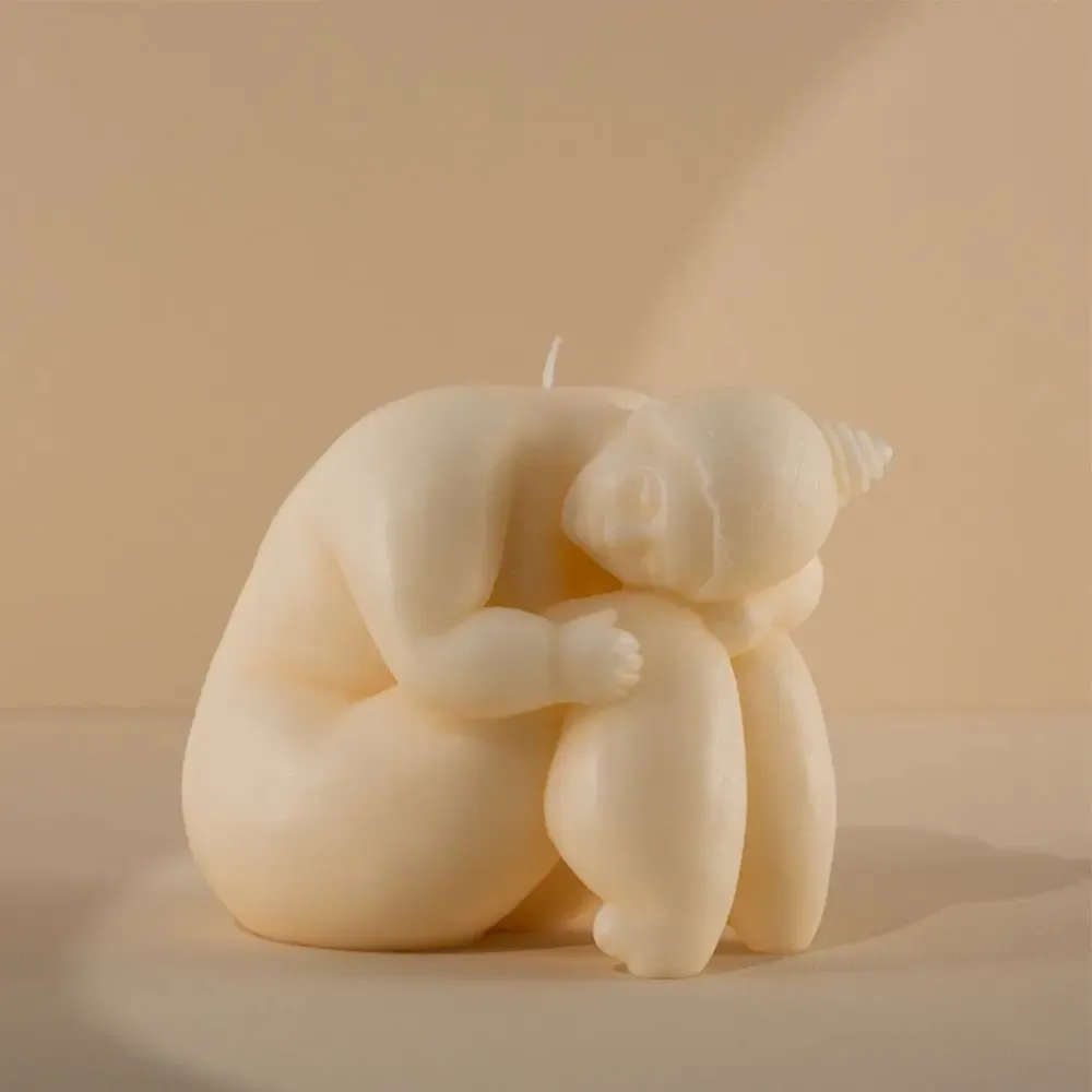 Candles - FANNY.- Candle, based on the work by Marie Saksik - ATELIER CIRE