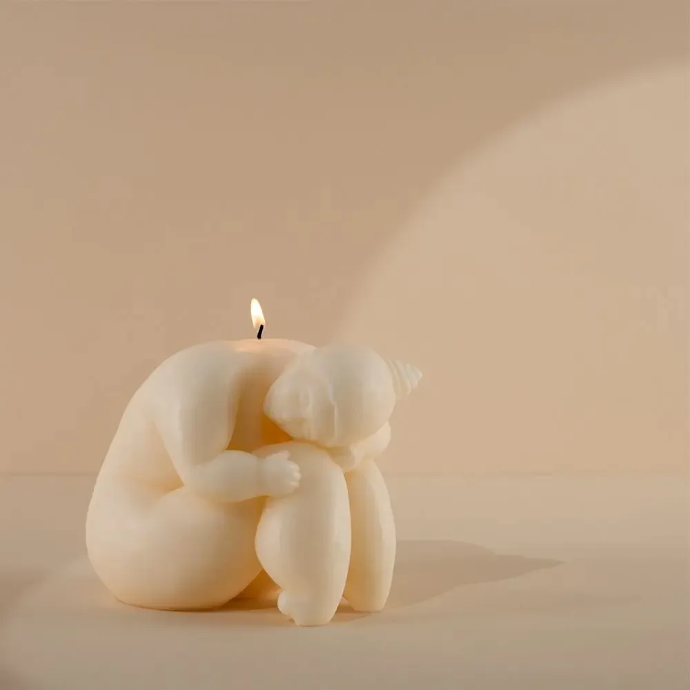 Candles - FANNY.- Candle, based on the work by Marie Saksik - ATELIER CIRE