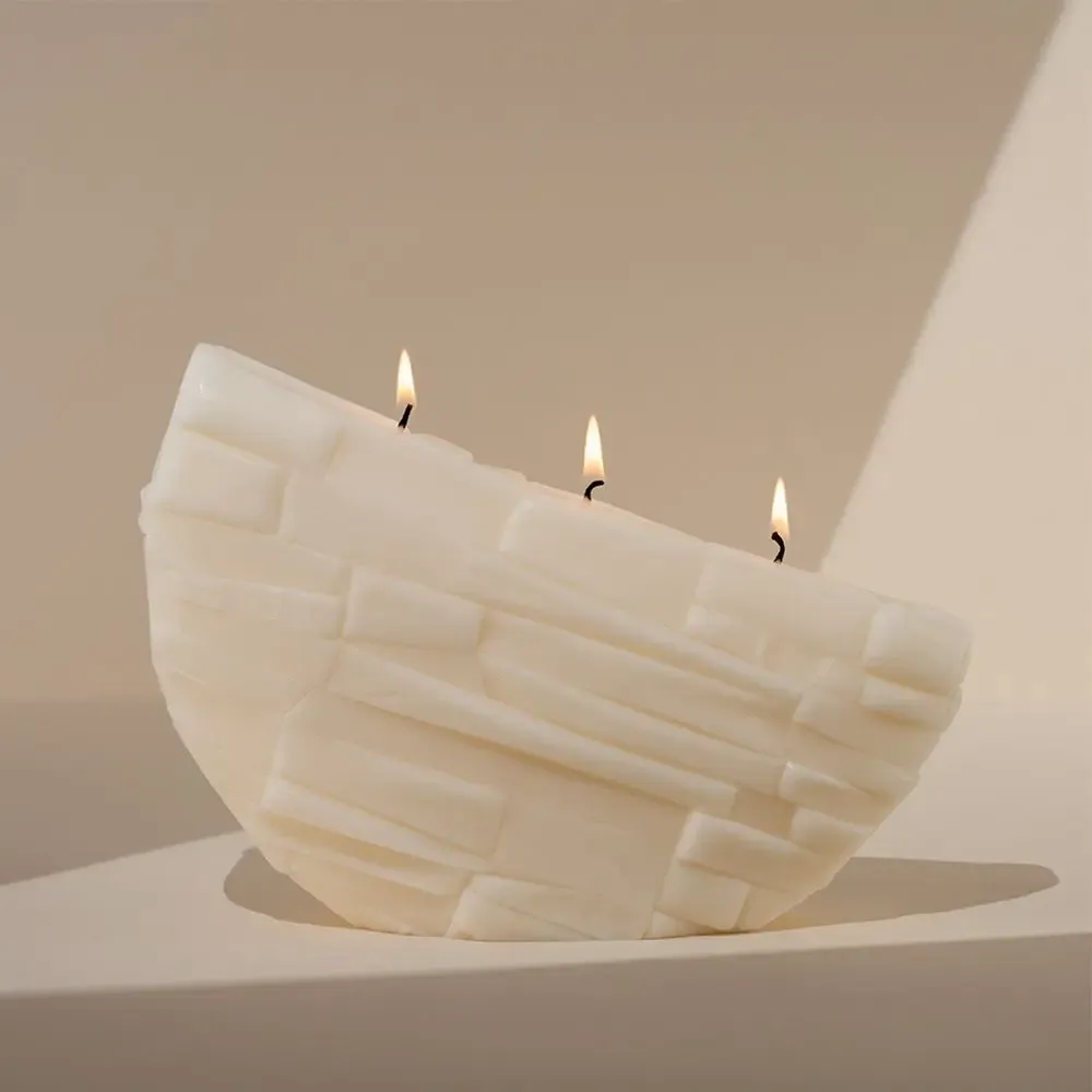 Candles - FRAGMENTS 2.- Candle, based on the work by Guillaume Allemand - ATELIER CIRE