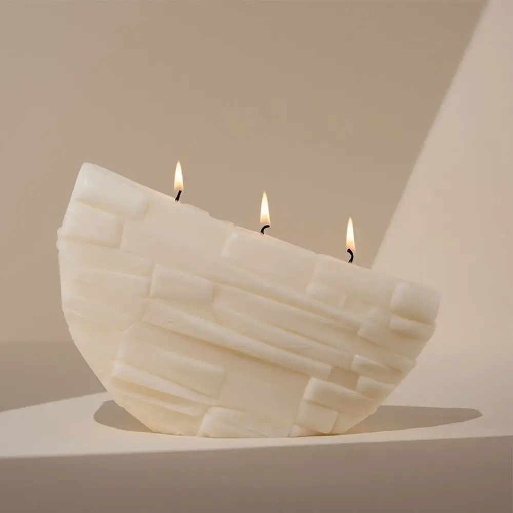 Candles - FRAGMENTS 2.- Candle, based on the work by Guillaume Allemand - ATELIER CIRE