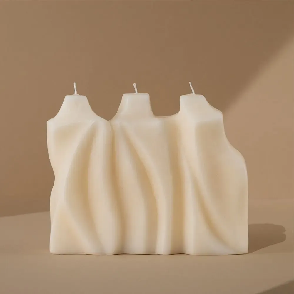 Candles - TROIS GRÂCES.- Candle, based on the work by Patrice Malavieille - ATELIER CIRE