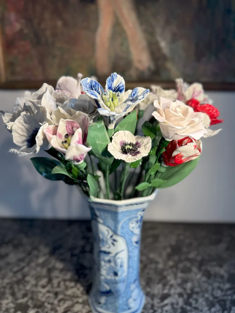 Decorative objects - Porcelain floral arrangement - FLEURIR L AVENIR