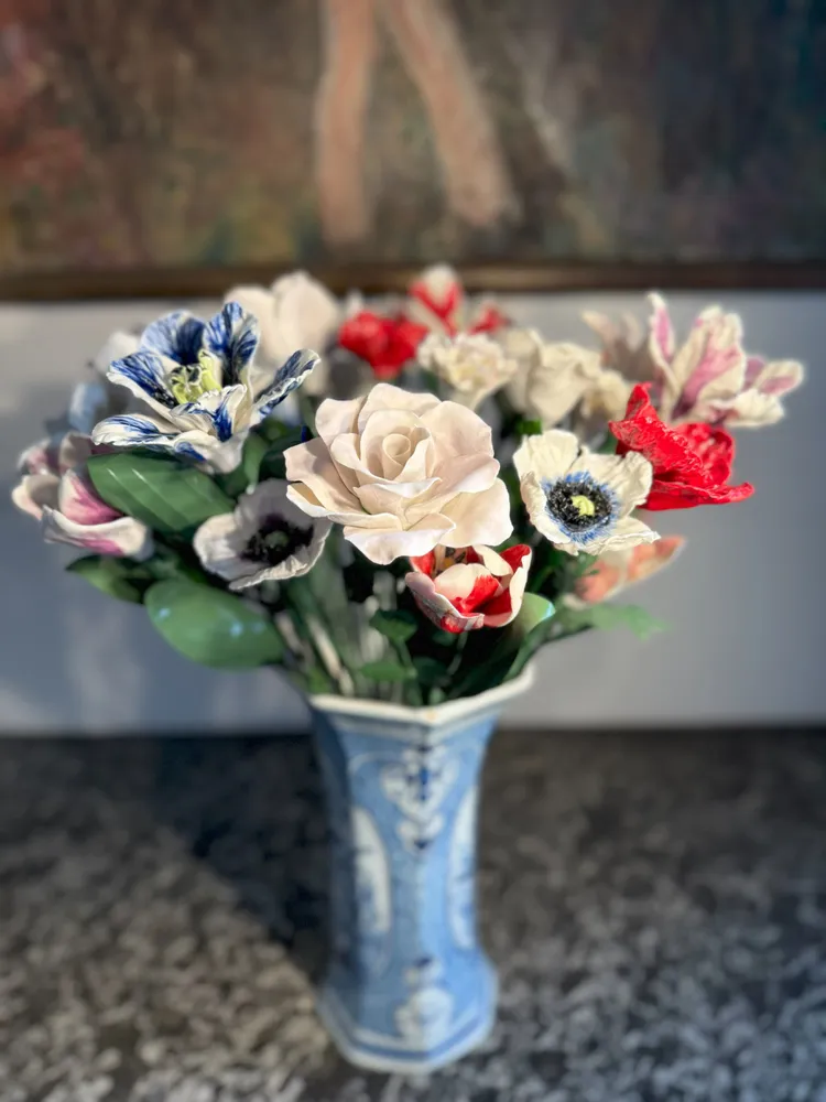 Decorative objects - Porcelain floral arrangement - FLEURIR L AVENIR