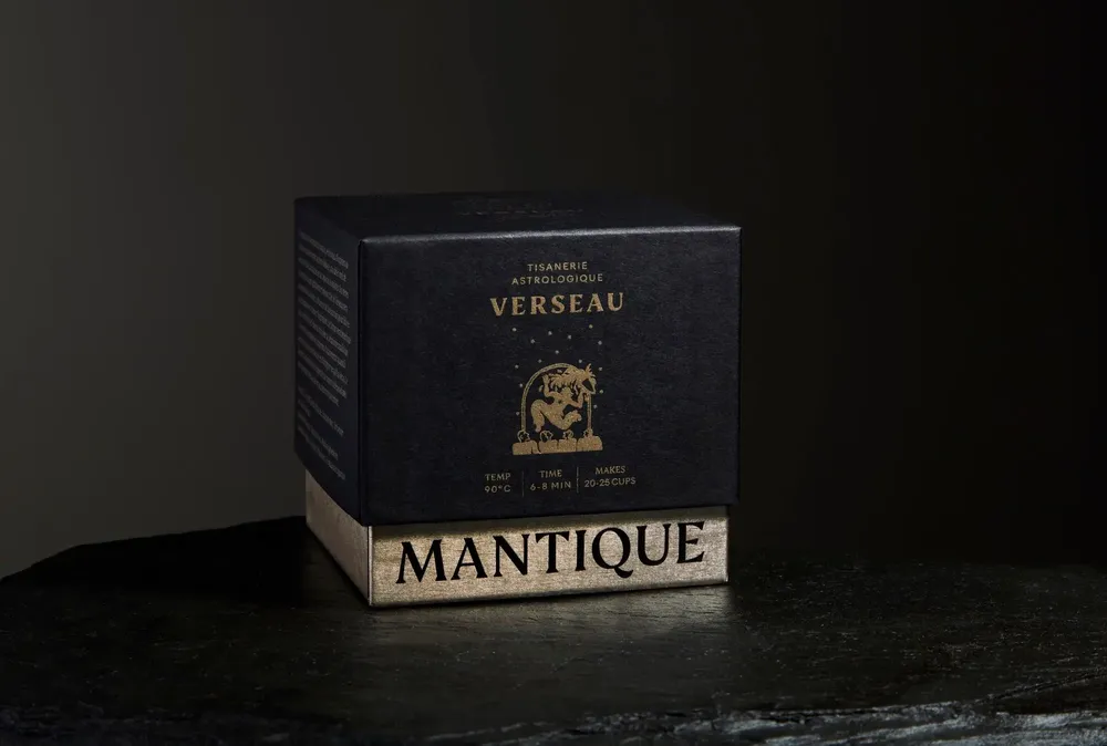 Café et thé - Coffret Signe Verseau - MANTIQUE