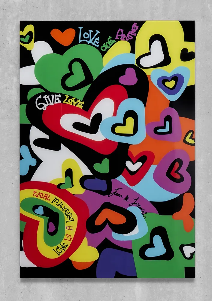 Garden textiles - Hearts 45 x 45 Outdoor Cushion - Designed by Juan de Lascurain - ARTDECORIS