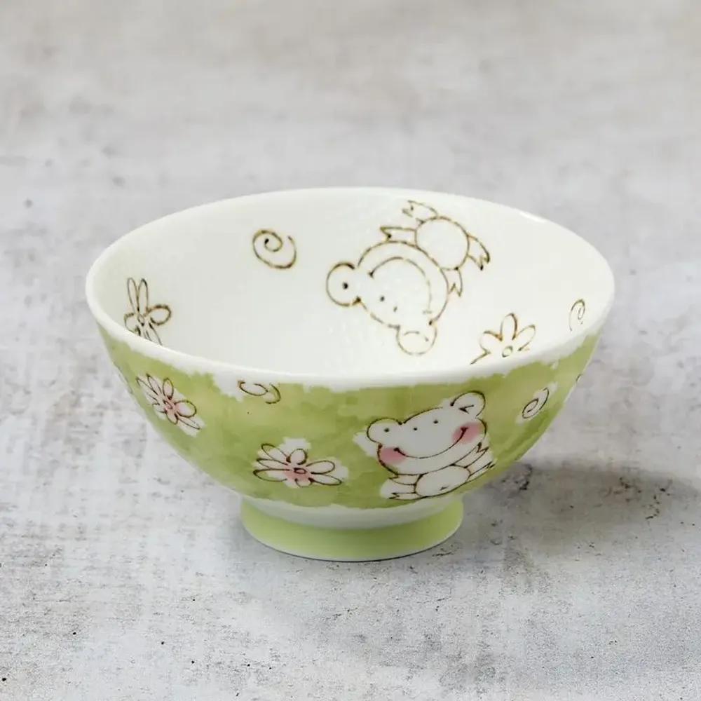 Bowls - Rice Bowl - Animal Pattern - NISHIKIDÔRI