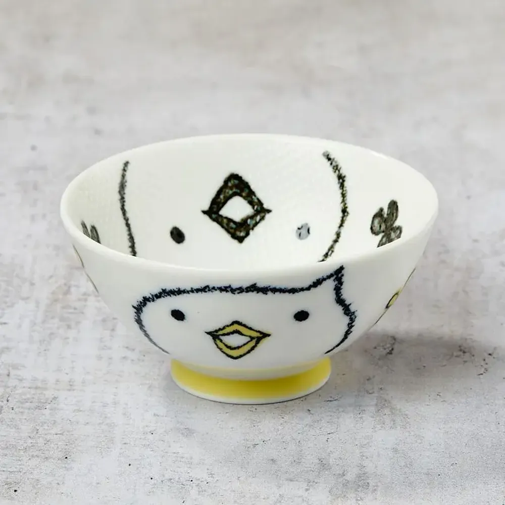 Bowls - Rice Bowl - Animal Pattern - NISHIKIDÔRI