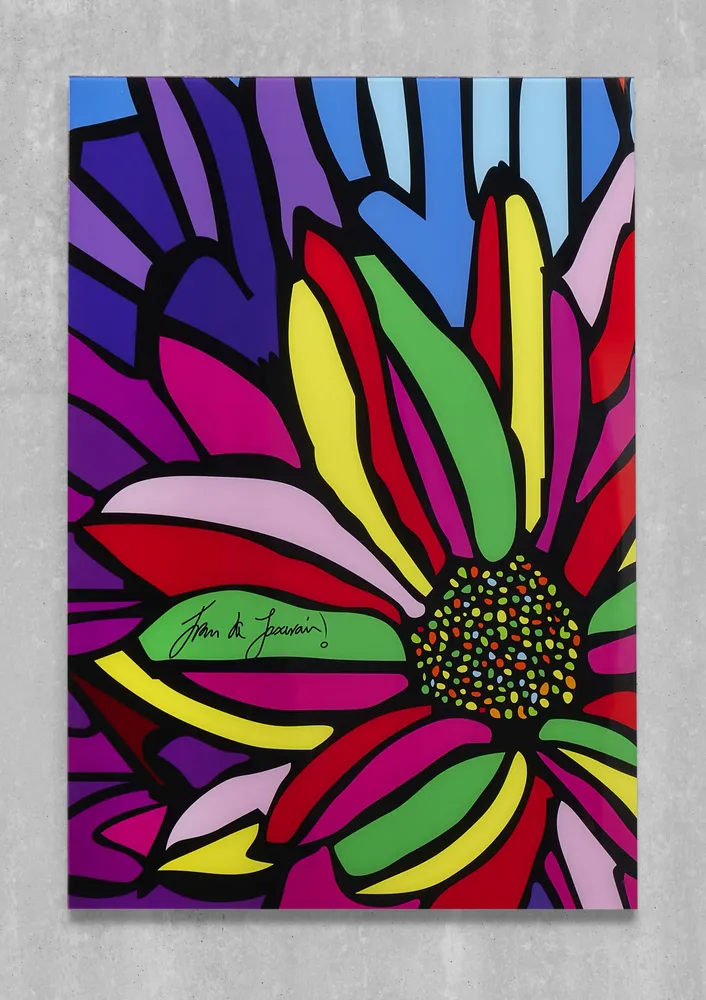 Garden textiles - Flowers outdoor cushion 60 x 60 - Design by Juan de Lascurain - ARTDECORIS