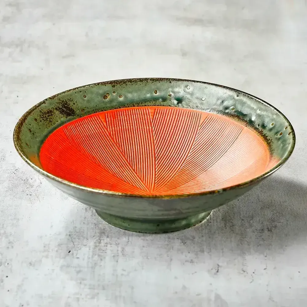 Everyday plates - Kushime membachi plates 24,5 CM - NISHIKIDÔRI