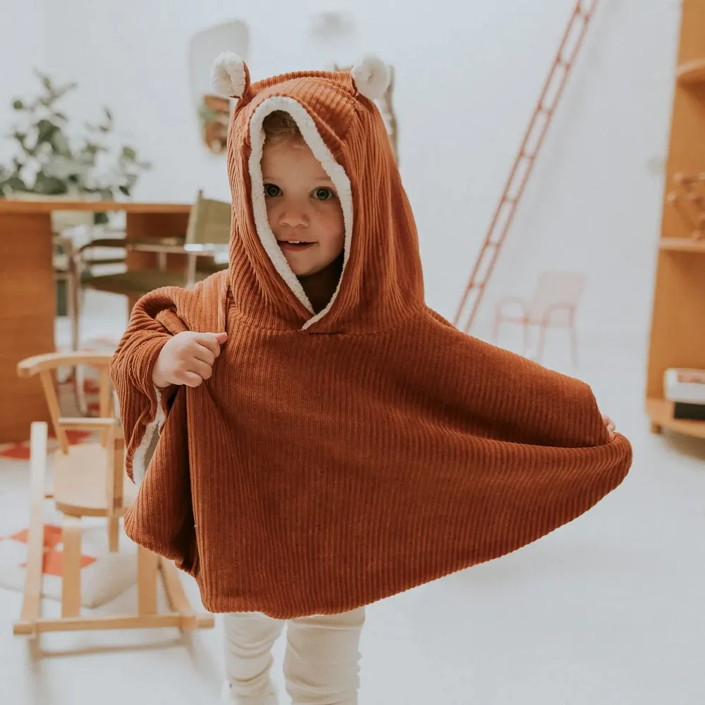 Children's fashion - PONCHO - RIEN QUE DES BETISES