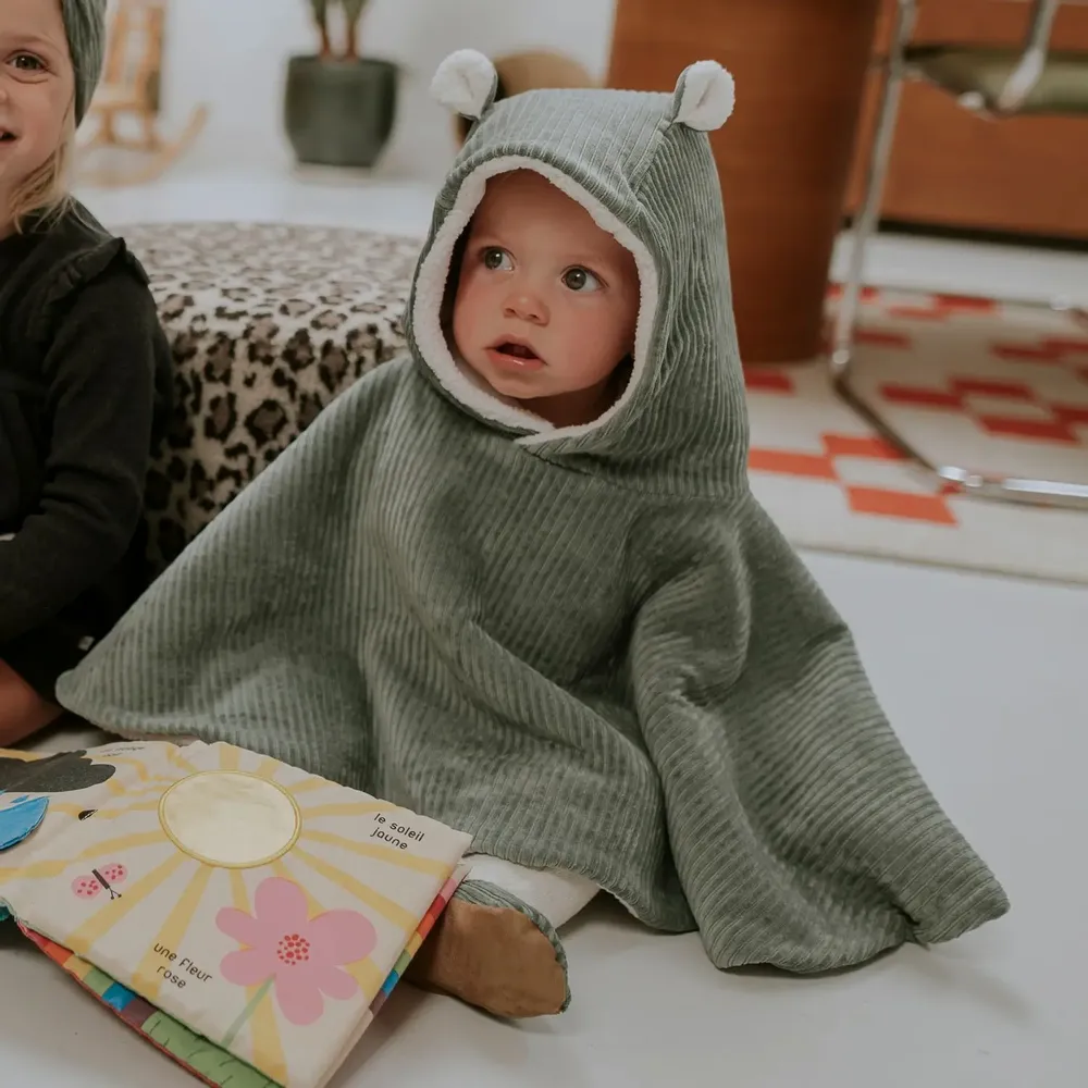 Children's fashion - PONCHO - RIEN QUE DES BETISES
