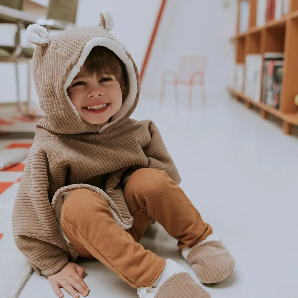 Children's fashion - PONCHO - RIEN QUE DES BETISES