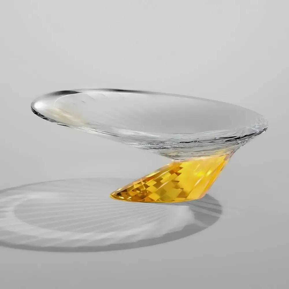 Crystal ware - all' Eden Handmade Crystal Decorative Bowl - ARCAICO