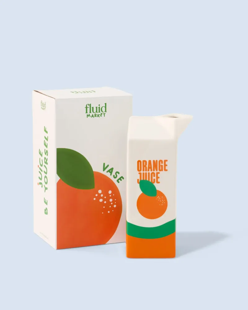 Vases - Vase Orange Juice - FLUID MARKET