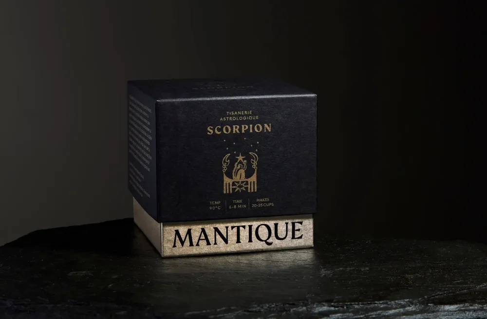 Café et thé - Coffret Signe Scorpion - MANTIQUE