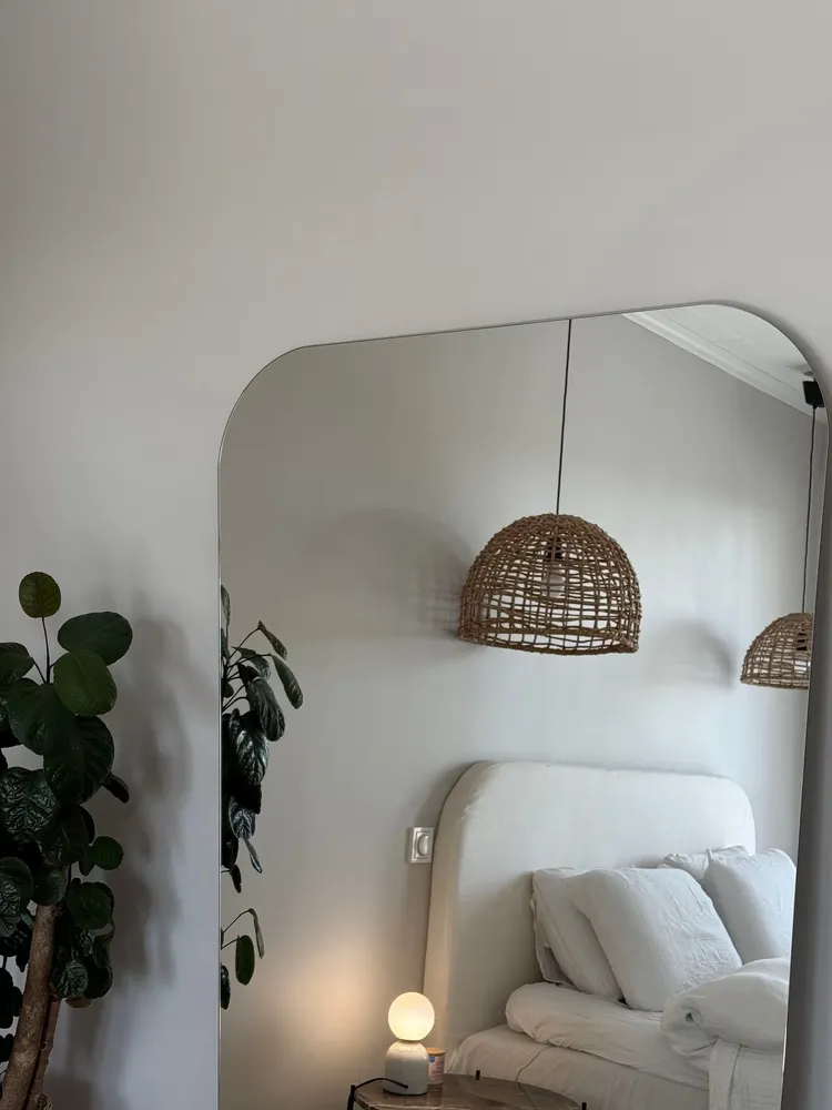 Mirrors - Retro Style Full Length Mirror (98x183cm) - SCANDINAVIAN GLASSFACTORY