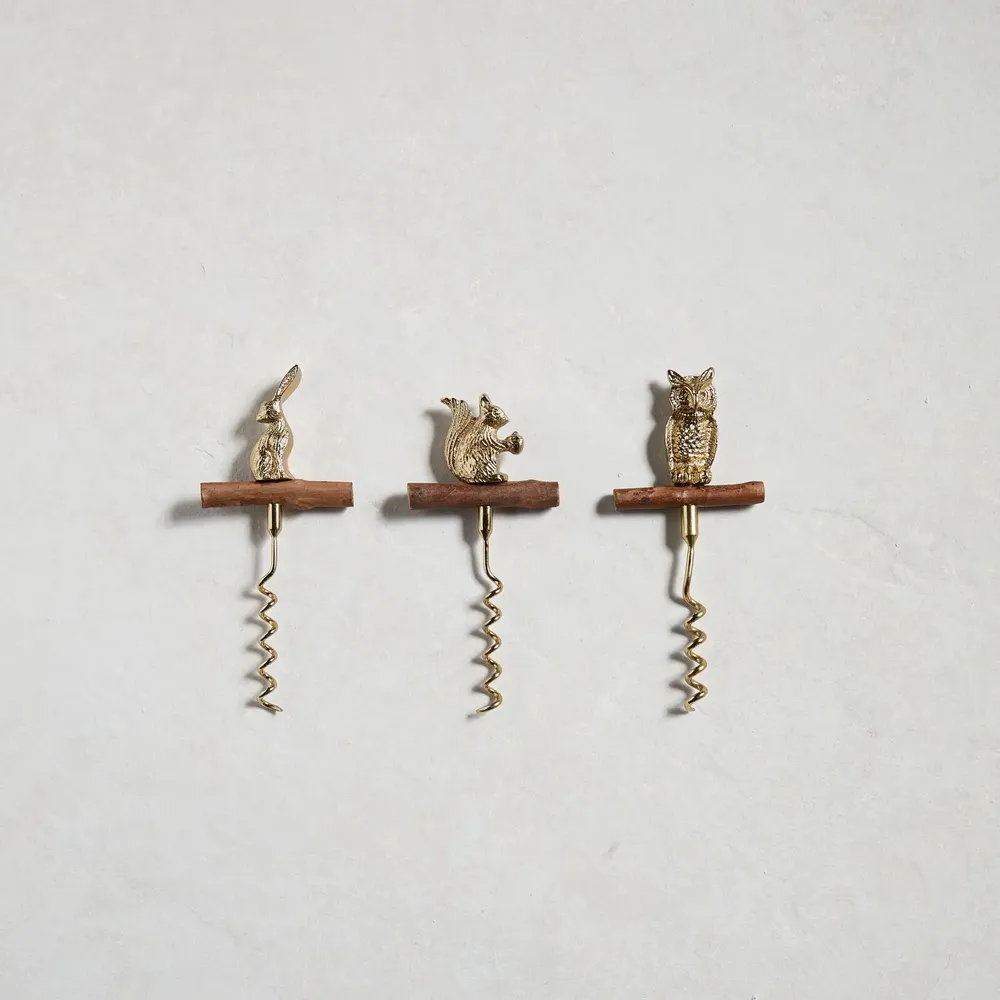 Accessoires pour le vin - Tire-bouchon dorés - BE HOME
