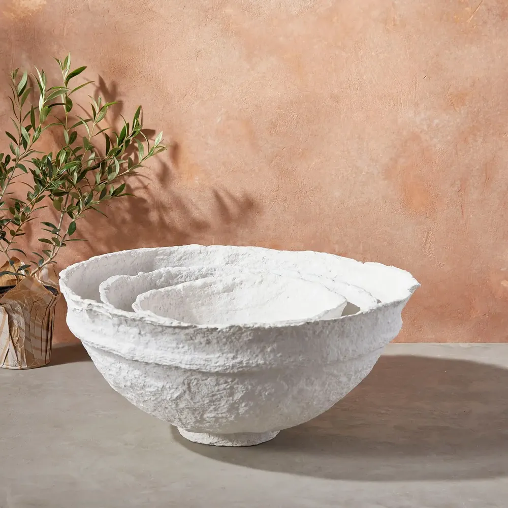 Decorative objects - Paper Mache Bowls - BE HOME