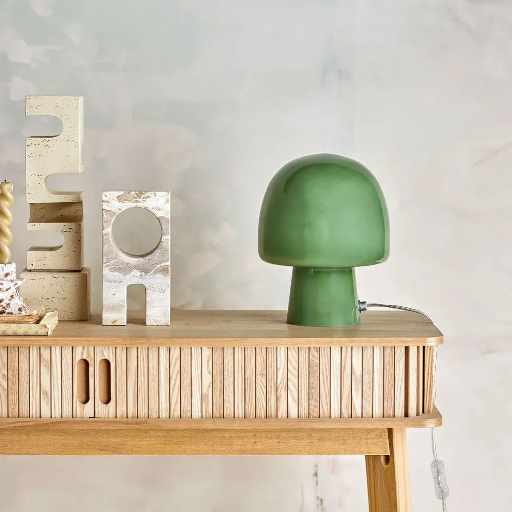 Lampes de table - Paddy Lampe de table, Verte, Verre - BLOOMINGVILLE MULTIBRAND HOUSE