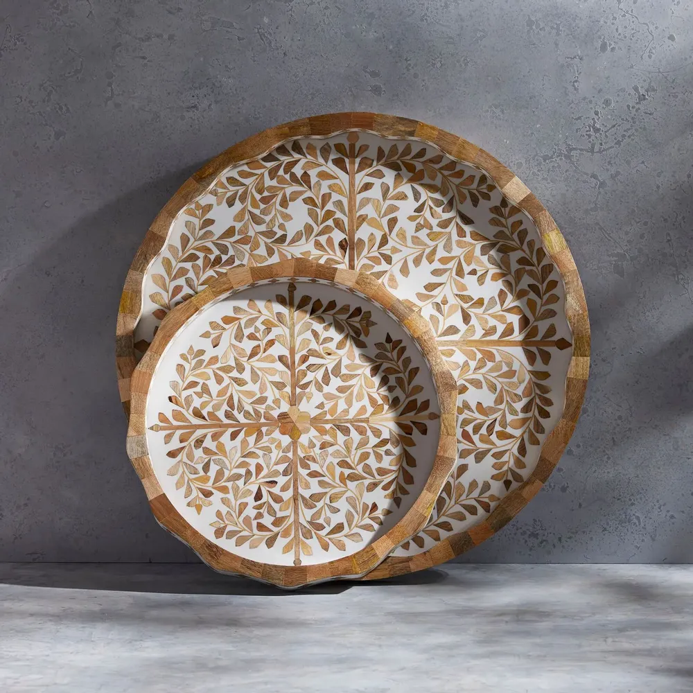 Formal plates - Resin platters and bowls - BE HOME