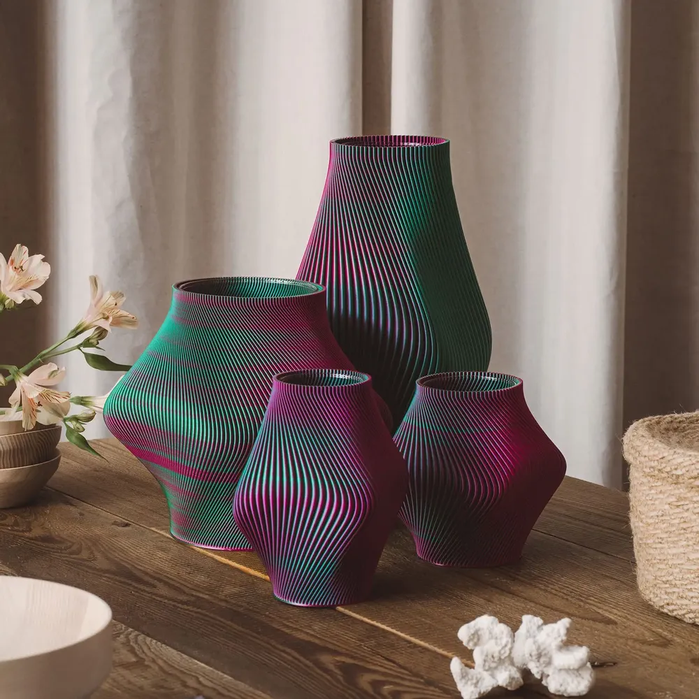 Vases - Vase Bloz 14 Blend - Watermelon - SHEYN