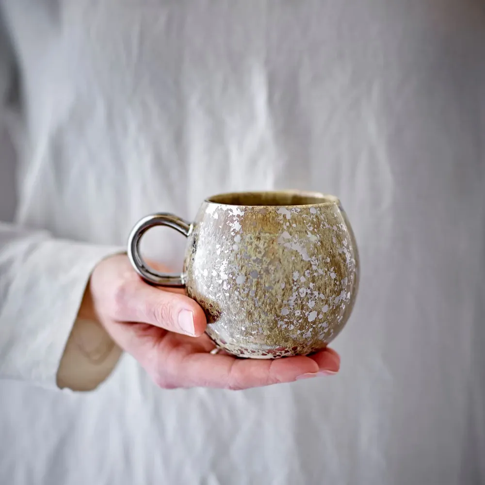 Mugs - Paula Cup, Yellow, Stoneware - BLOOMINGVILLE MULTIBRAND HOUSE