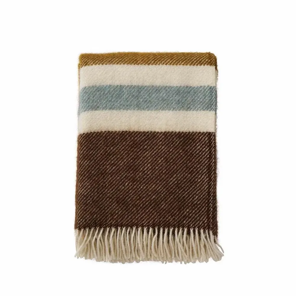 Throw blankets - Gotland Stripe wool throw - KLIPPAN YLLEFABRIK AB